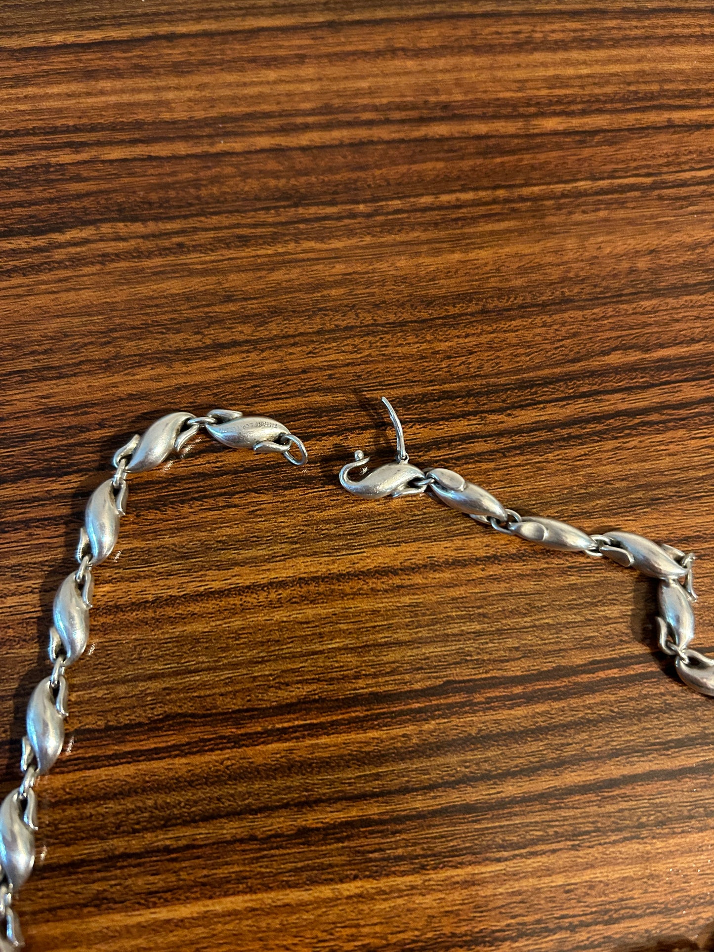 Elsa Peretti for Tiffany Silver Seahorse Necklace