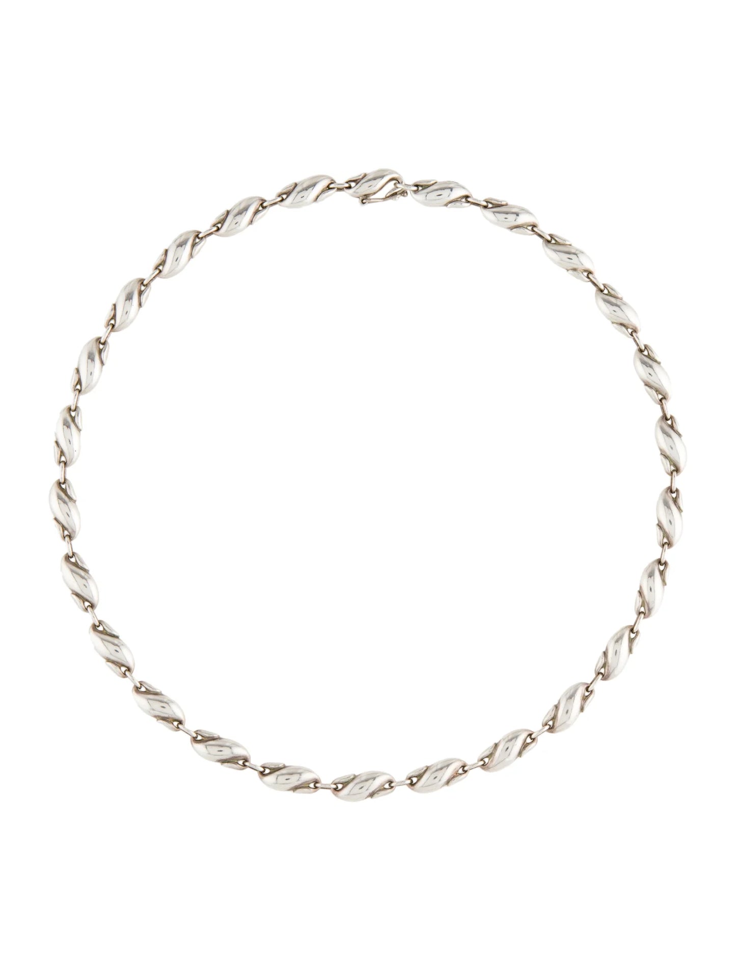 Elsa Peretti for Tiffany Silver Seahorse Necklace